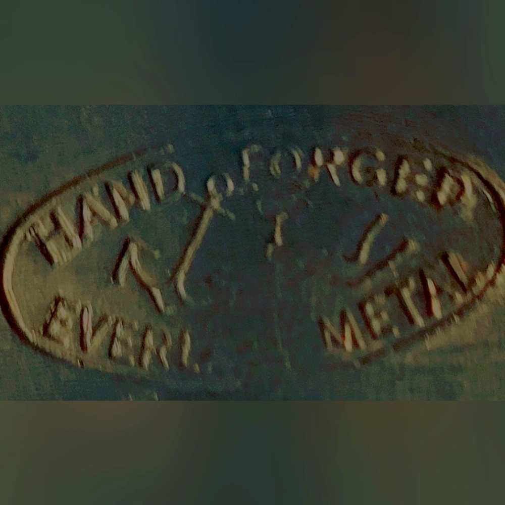 Hand Forged Everlast Metal Casserole Dish 1930's